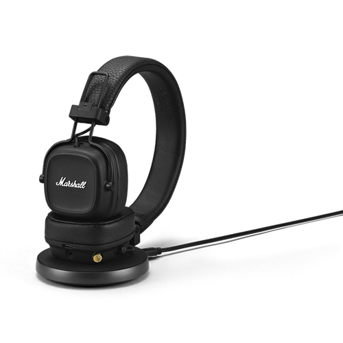 Marshall MAJOR4BTBLK Major IV On-Ear Wireless Bluetooth Headphones 